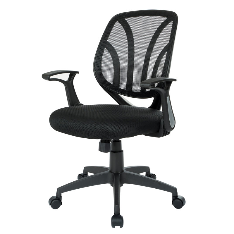 Work Smart Mesh Task Chair, Black