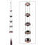 Carillons de cuivre, carillon de temple, carillons de Feng Shui pour la décoration extérieure de jardin
