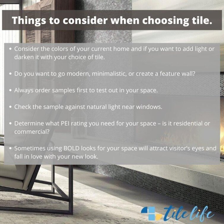 Things you need to consider while choosing floor tiles