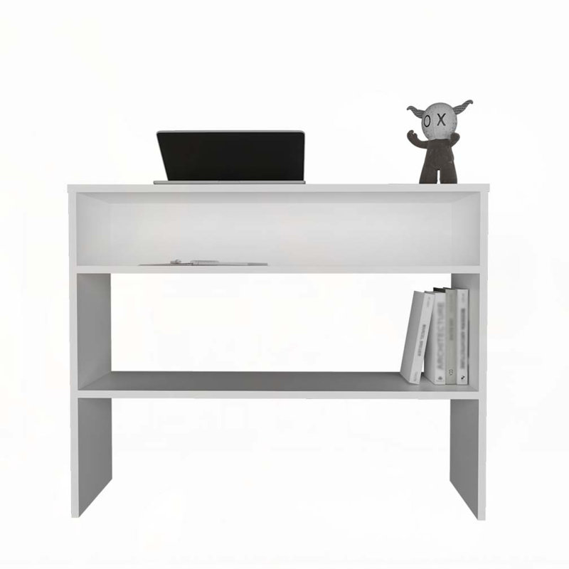 Console Table Richton, Living room, White, White