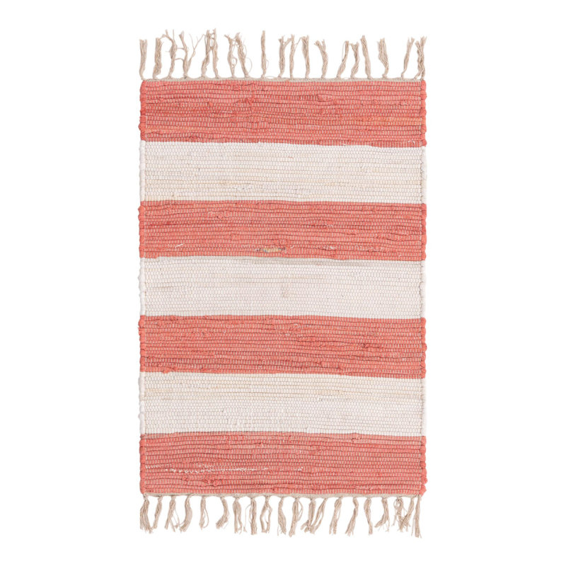 Clerestory Cotton Striped Indoor Rug, Rectangle 2'2" x 3'1"