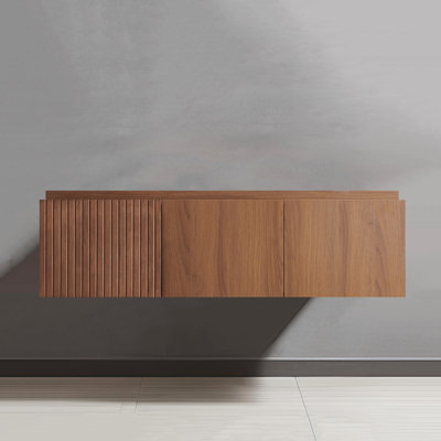 Meuble-lavabo flottant mural luxueux 48 po Luxury