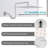 Rain Adjustable Shower Head 2.0 GPM GPM-86003577