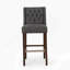 Ensemble de 2 tabourets de bar à hauteur de comptoir en métal 30 pi Modern-910639888