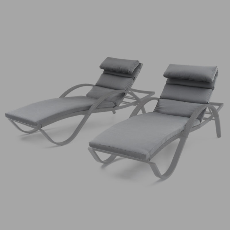 Coussin de siège / dossier Northbridge, Gris anthracite Sunbrella®