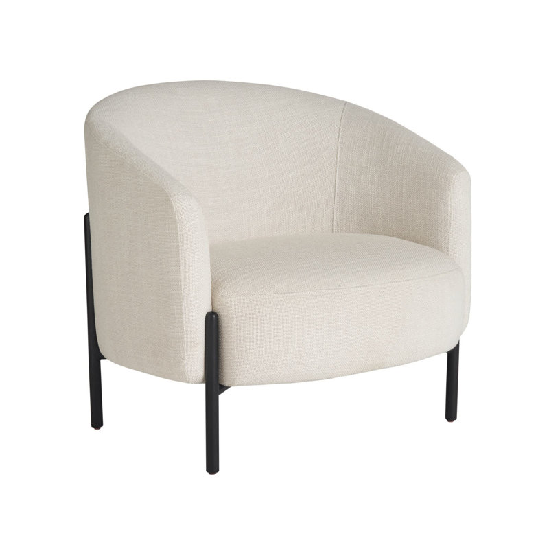 Nikolai 33'' Wide Barrel Chair