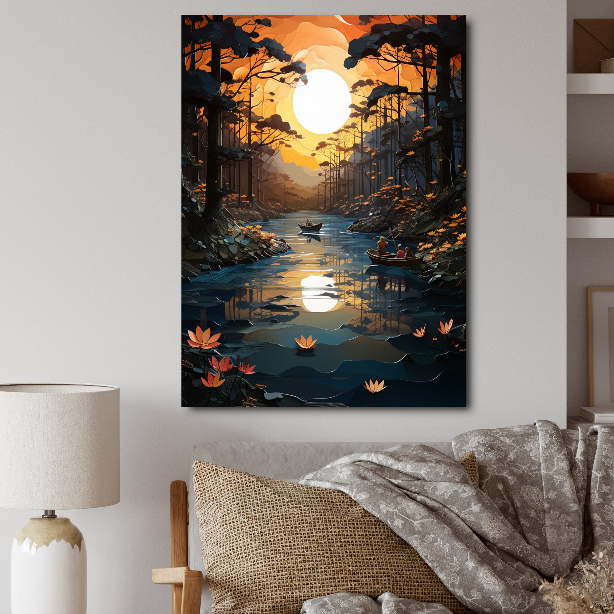 Loon Peak® Forest Shades Of Serenity I - Landscape & Nature Wall Art ...