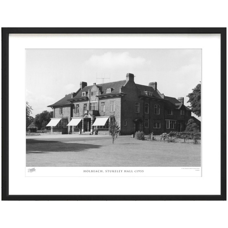 Holbeach, Stukeley Hall C1955 - Single Picture Frame Print, 31.5cm H x 38.8cm W x 2.3cm D