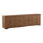 Nico 83-Inch Reclaimed Pine Light Wash Reclaimed Pine 6-Door Sideboard-124176921-124176924-124176925