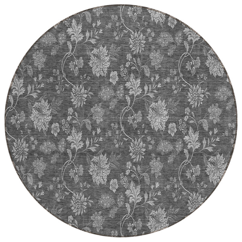 Tapis intérieur / extérieur Ayush, Rond 8 pi