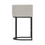 Tabouret de comptoir 26 po avec structure en métal-123103711