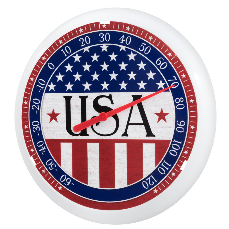 Thermomètre à cadran rond La Crosse Americana