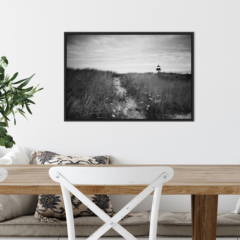 "Andrijana Nantucket Lighthouse", impression encadrée sur toile par Aledanda, H 16 po x l 23 po x P 2 po