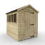 8x6w Tiger Elite Pressure-Treated Apex