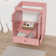 24" Freestanding Bathroom Vanity Base Only, Sink Not Included, Decorative Wavy Edge
