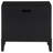 Mason Black 2-Drawer Nightstand