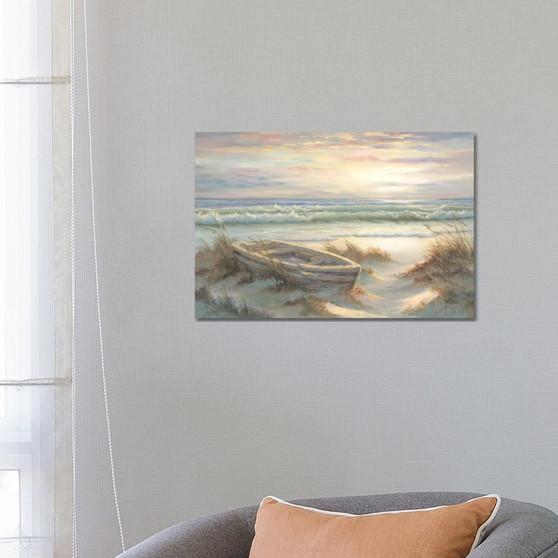 Old Rowboat by Georgia Janisse - Wrapped Canvas Gallery-Wrapped Canvas Giclée, 45.72 cm H x 66.04 cm W