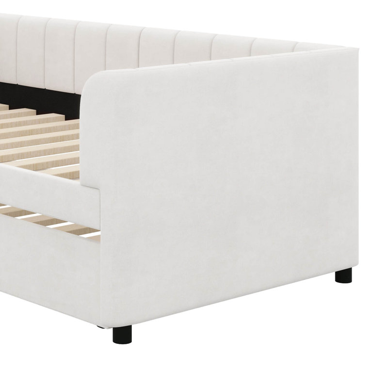 Upholstered Daybed, Beige