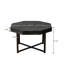 Table basse octogonale vintage en bois 30 pouces pour le salon-130186593