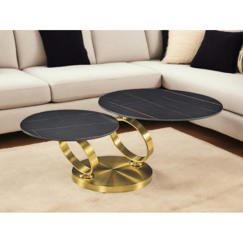 Table basse Gracie Mills, Gold
