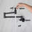 Wall Mount Folding Kitchen Pot Filler Faucet