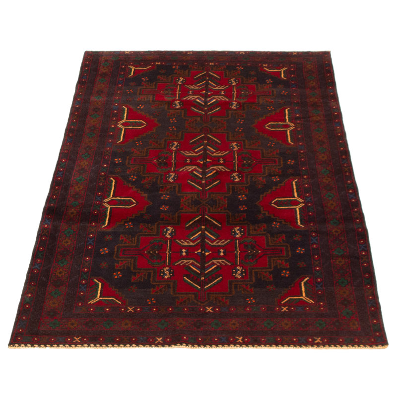 Tapis bleu marine foncé 3 pi 5 po x 6 pi 3 po Lynnisha