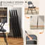 Chaises pliantes en métal avec chaises pliantes en velours côtelé -1097727373-1097727375