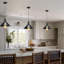 Aahil 1 - Light Black Single Pendant