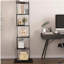 Bibliothèque rotative à 6 niveaux, bibliothèque simple avec plaque en acrylique-866614484-866614485