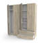 Craigwood 4 Door Manufactured Wood Wardrobe-237263043