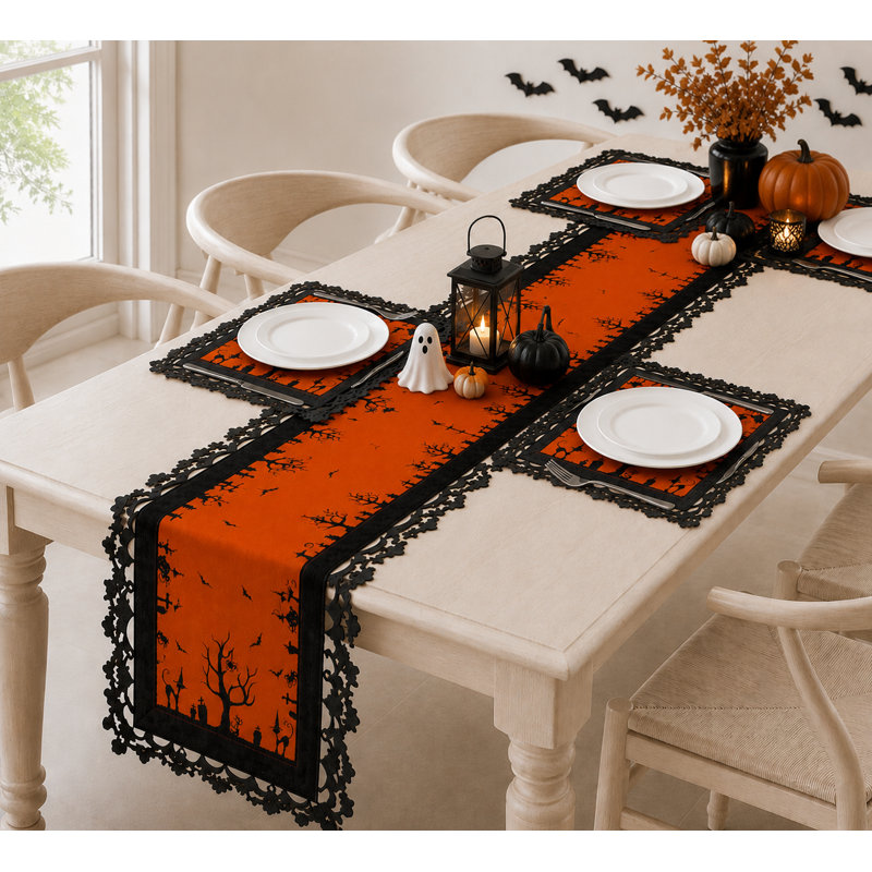 Ensemble de 4 napperons Hallows Eve