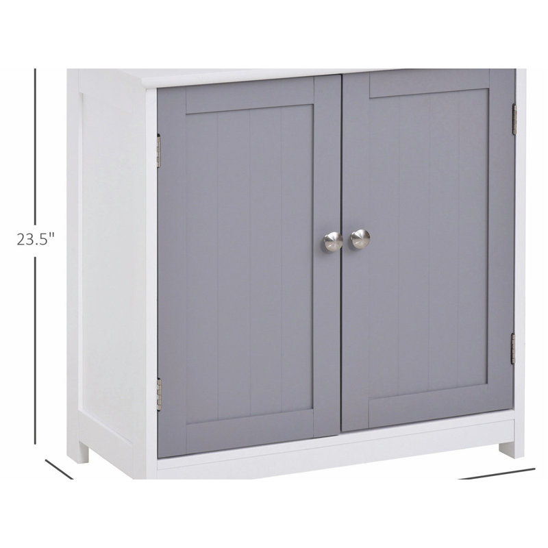 Armoire de rangement pour lavabo sur piédestal, armoire de base de meuble-lavabo et armoire de salle de bain sous évier Durabilité