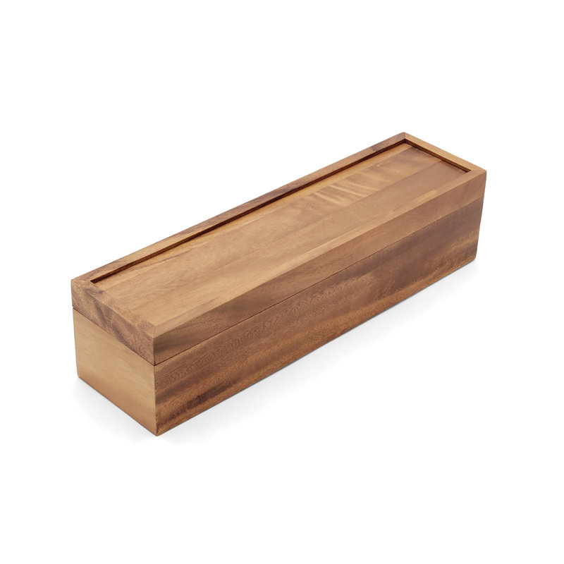 Boîte à thé Ironwood Gourmet Gourmet, H 3,75 po x l 15,25 po x P 4 po