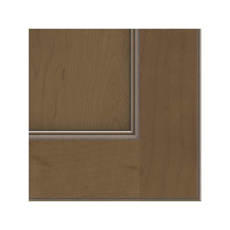 Dwelling Lynnfield Door Sample, Maple, Carob w/Stone Glaze