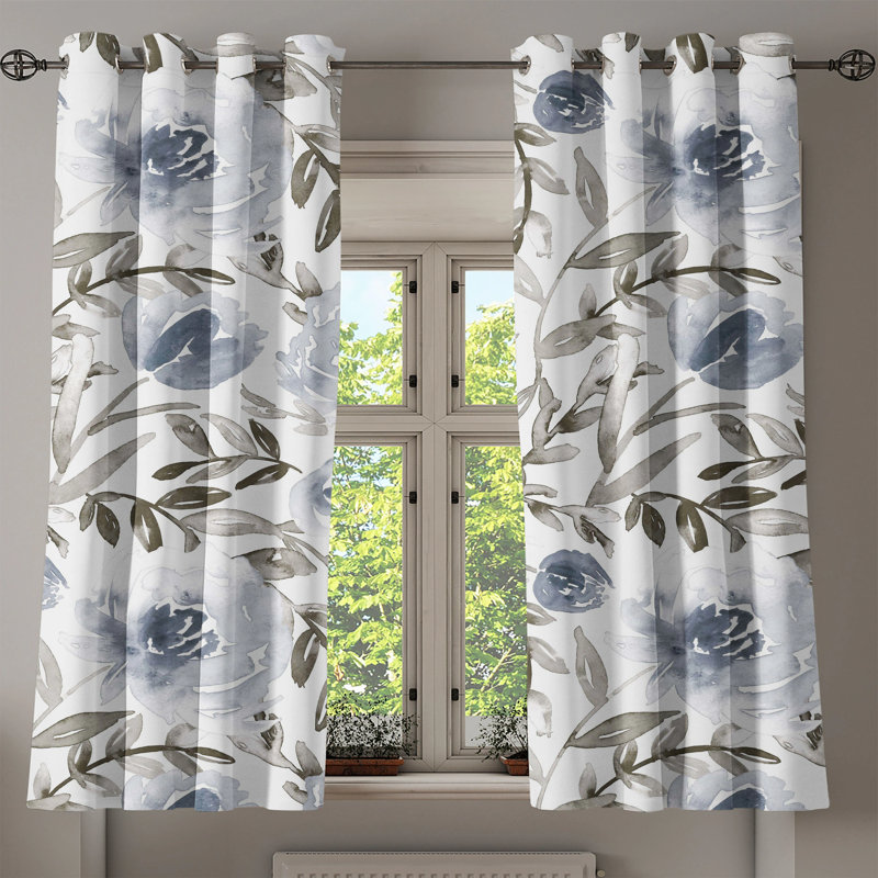 Dyamon Semi Sheer Curtain Pair