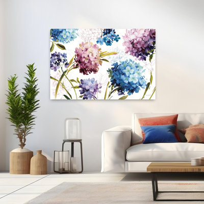 «Spring Nectar I Hydrangea Flower», art mural