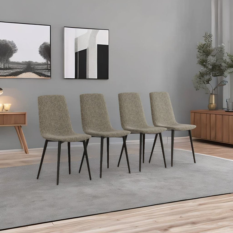 Chaise parsons Clarendale, Gris