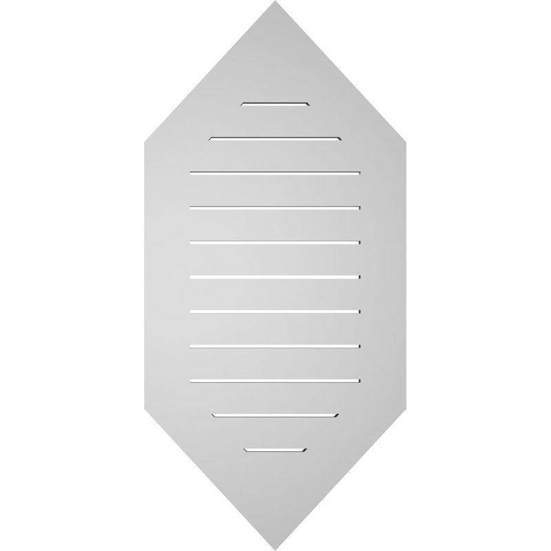 Pente verticale verticale en uréthane Signature, H 42 po x l 20 po x P 1 po