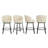 Modern Upholstered Swivel Bar Stools With Metal Frame-1059748620-1059748658