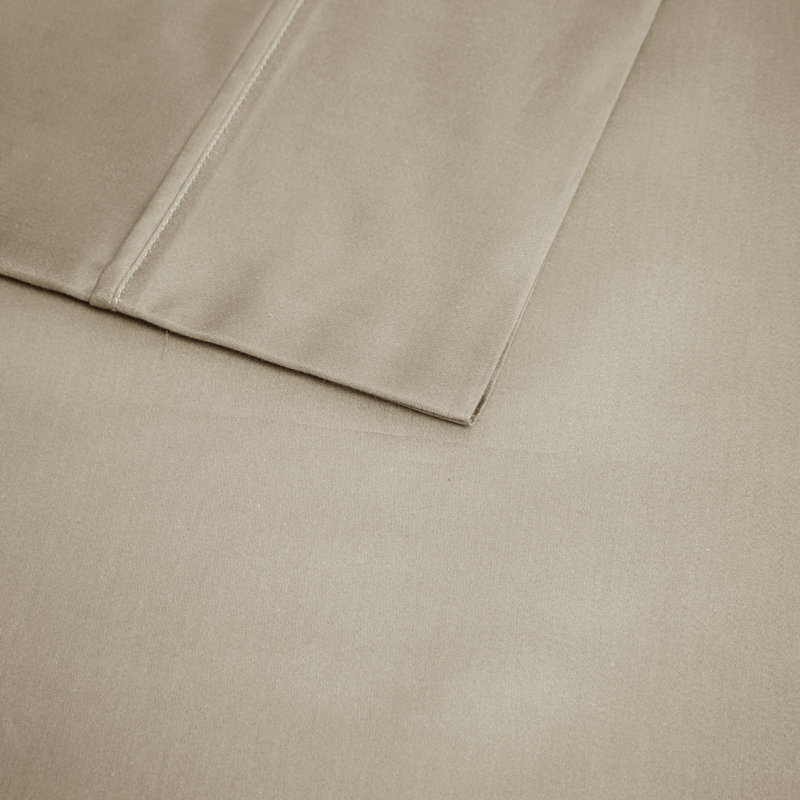3M Microcell Luxurious Brushed Microfiber Deep Pocket Sheet Set, King, Purple
