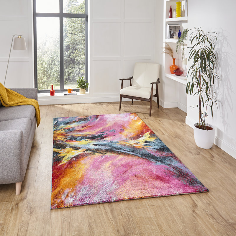 Valleystone area rug Machine Woven Rectangle Multi coloured, Rectangle 120cm x 170cm