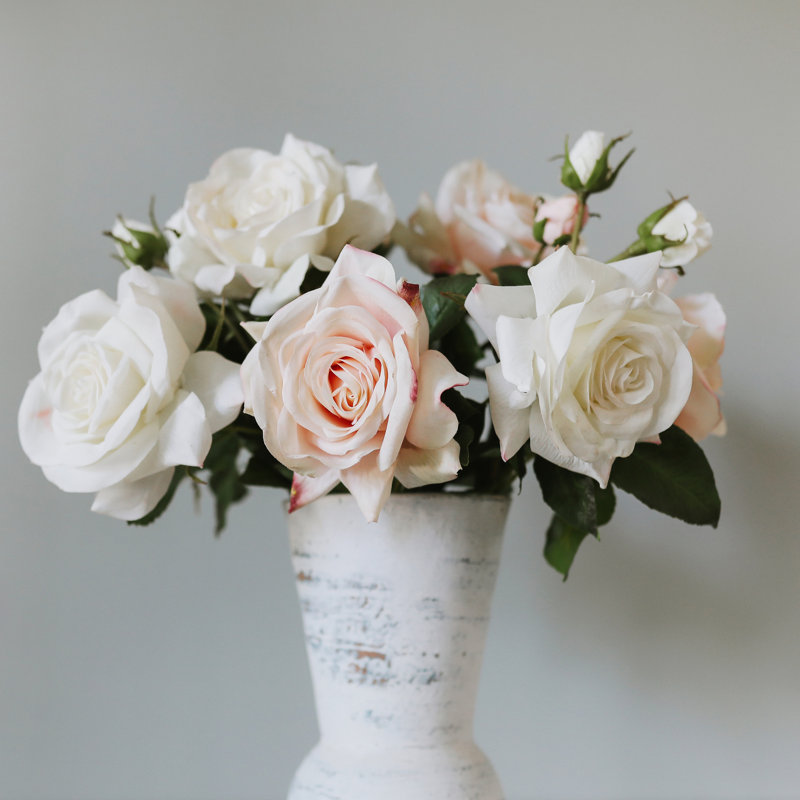 Rose Faux Floral, Pink