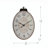 Trappe Manufactured Wood Wall Clock
