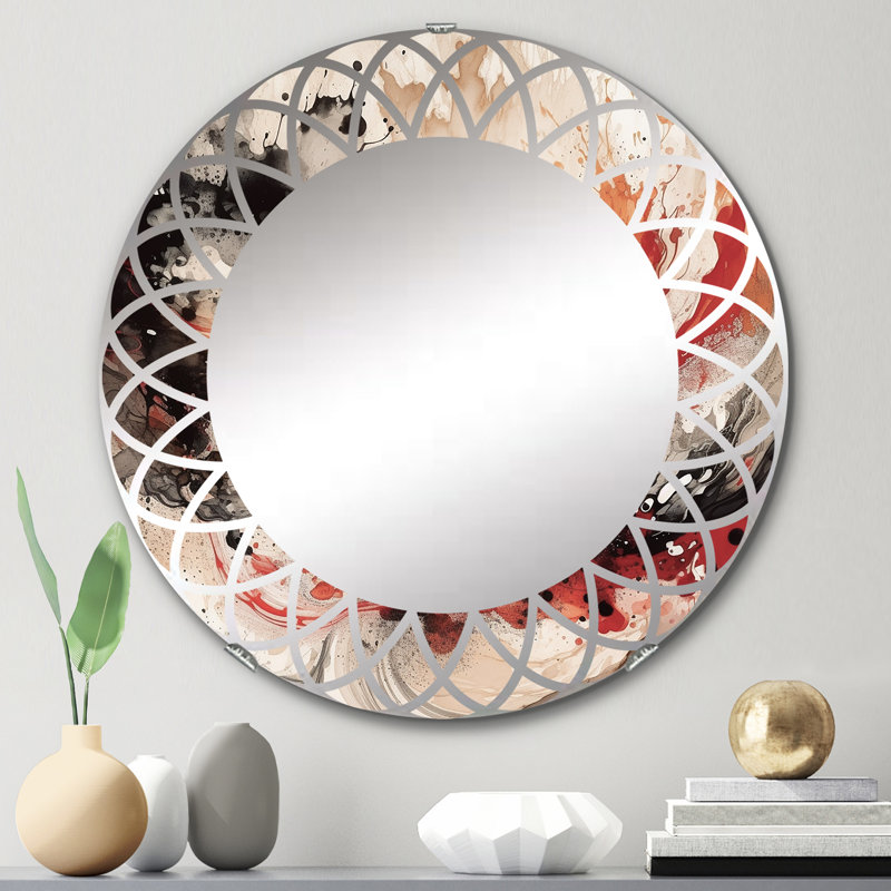 Miroir mural Mehara, 24 po x 24 po