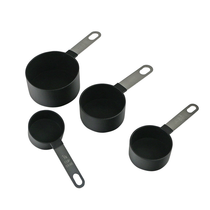 Ensemble de 4 tasses à mesurer, Noir