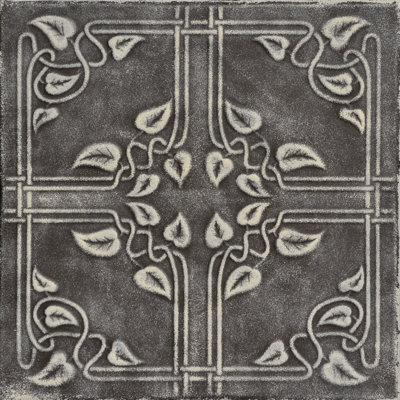 Ivy Leaves 1.6 ft. x 1.6 ft. Polystyrene Glue-up Ceiling Tile