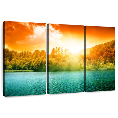 Alvord Dazzling Sunset Lake