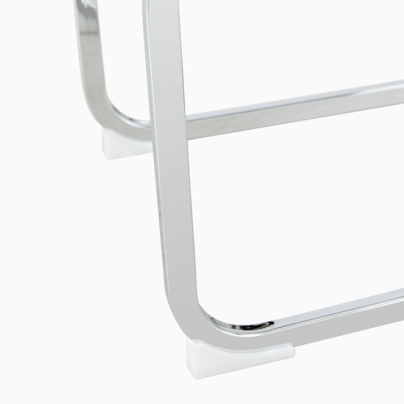 Chaise d'appoint en similicuir