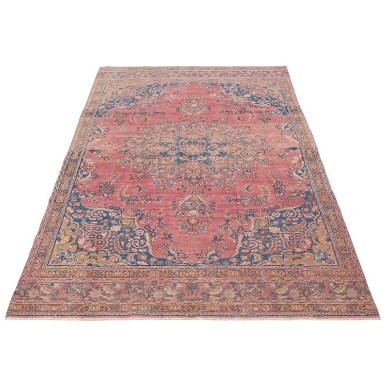 Tapis unique en laine 6 pi 3 po x 11 pi Yatharth