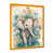 Impression dorée sur toile encadrée sélectionné